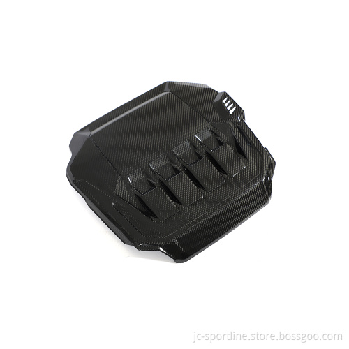 Dry Carbon Fiber Front Engine Hood Cover for VW Golf MK8 GTI 2021-2023